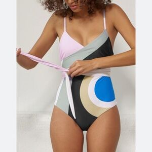 Mara Hoffman Sage Multi Swimsuit NWT